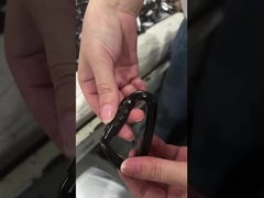 Outdoor Hardware 8x80mm Stainless Steel 316 Swivel Snap Hook with Polished Finish