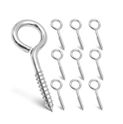 Dobra cena. Stainless Steel Eye Screws for Wood OEM Production Authorized by 2.5 Inches w Internecie