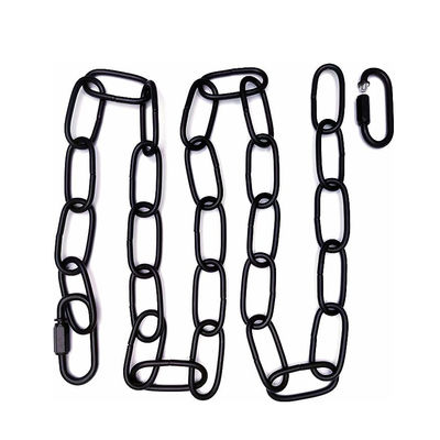 Dobra cena. Black Coated Suspension Chain for Versatile Hanging of Lighting Mirrors or Pictures w Internecie