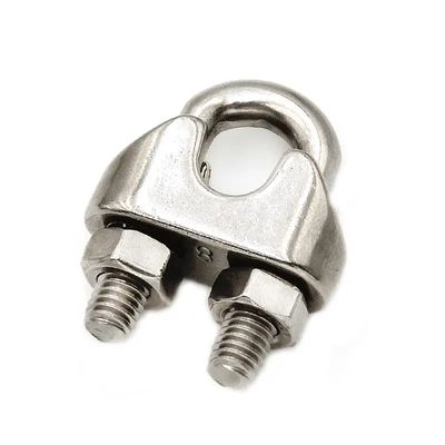 Dobra cena. Stainless Steel Wire Rope Clip DIN741 Fasteners for Rigging Hardware Applications w Internecie