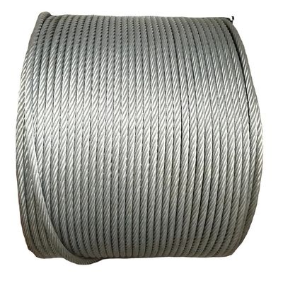 Dobra cena. 8mm 12mm 20mm 32mm Stalowa lina stalowa wysokowęglowa ocynkowana 6x37 FC IWRC w Internecie