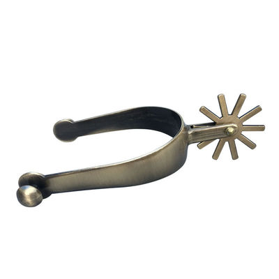 Dobra cena. Alloy Horse Spurs Men Rider Horsemanship Western Stainless Steel Equestrian Equipment w Internecie