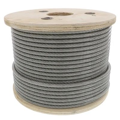 Dobra cena. Bending Galvanized Aircraft Cable 1x7 1x19 7x7 7x19 Steel Wire Rope for Hoist Lifting Crane w Internecie