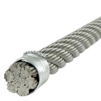 Dobra cena. Standard AiSi 6MM Galvanized Steel Wire Rope Cable for Gym Equipment Non-Alloy Steel w Internecie
