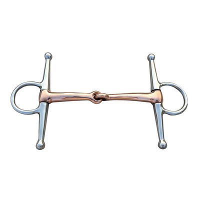 Dobra cena. Stainless Steel Horse Chewing Mouth Roller with Brass Hardware and Copper Jointed Bits w Internecie