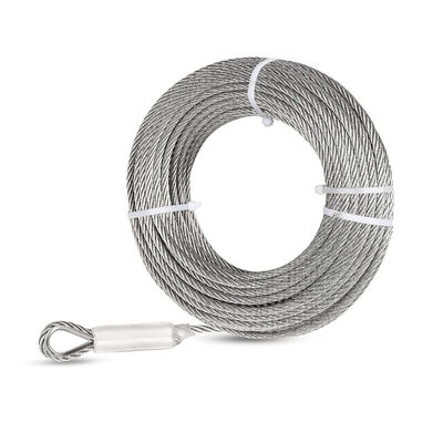 Dobra cena. Bending 7x19 Strands Steel Aircraft Cable 50 feet 5/16 inch Stainless Steel for Needs w Internecie