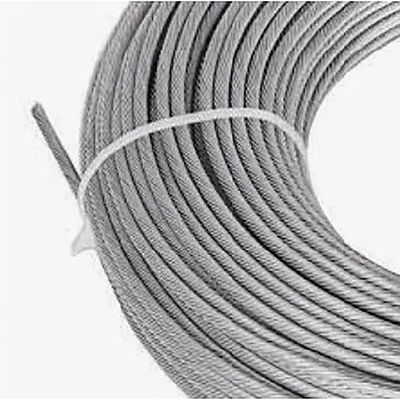 Dobra cena. 500fts Cable Rails 6X36ws FC/Iwrc Ungalvanized and Galvanized Steel Wire Rope for Lifting w Internecie