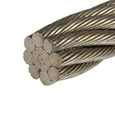 Dobra cena. Ungalvanized/Galvanized Steel Wire Rope for Hoisting 8x19S FC/IWRC Cable Rails Type of Core Steel core w Internecie