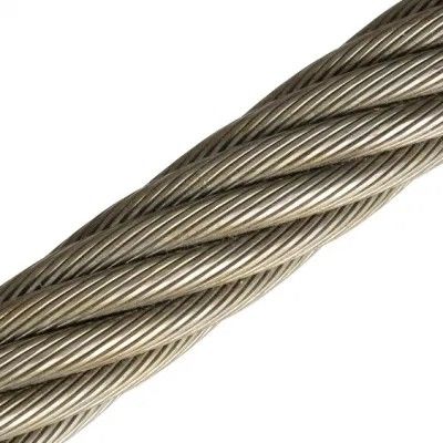 Dobra cena. Steel Core 8x19W FC/IWRC 1/16'' 3/32'' 1/8'' 5/32'' 3/16'' 1/4'' 5/16'' Wire Rope for Hoisting w Internecie
