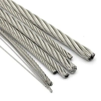 Dobra cena. 6X19S FC/IWRC Steel Wire Rope for Coal Crance Standard AiSi and Type 316 Stainless Steel w Internecie