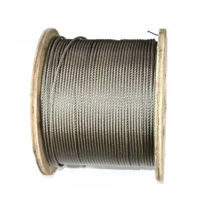 Dobra cena. Rdzeń stalowy Kabel liniowy z stali nierdzewnej 1*7 1*19 7*19 Galwanizowany Rodzaj rdzenia w Internecie