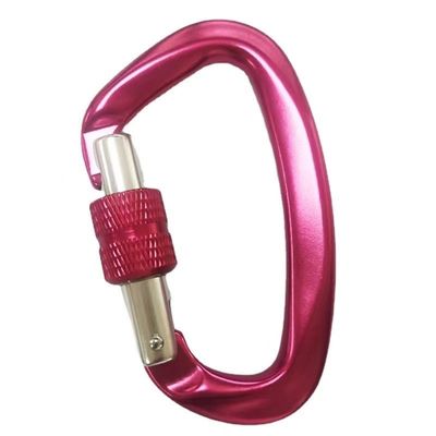 Dobra cena. Galvanized Hardware Aerospace Aluminum D-Shaped Carabiner Essential Gear for Climbing w Internecie