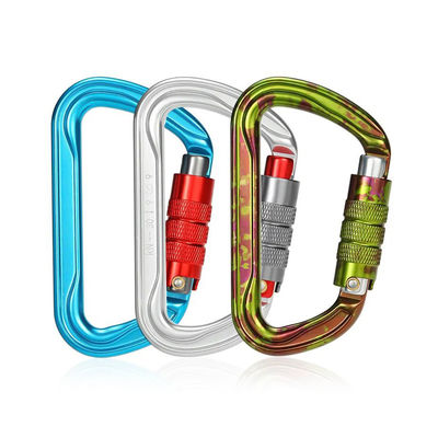 Dobra cena. Aluminum Carabiner Hook 30KN Load Capacity for Outdoor Activities w Internecie