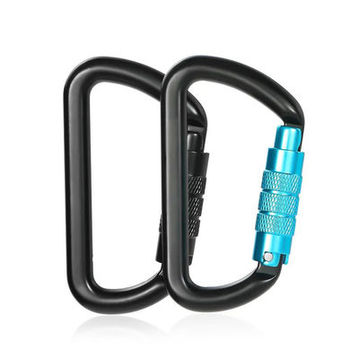 Dobra cena. 25kN Hammock Aluminum 0 Shape Carabiners Versatile for Camping and Outdoor Adventures w Internecie