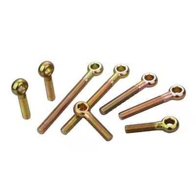 Dobra cena. Galvanized Finish M5 M8 M10 DIN444 Carbon Steel Cold Forging Eye Swivel Lifting Eyebolt Fish Eye Bolt w Internecie