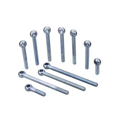Dobra cena. ZINK Zacynkowana stal węglowa DIN 444 Szpilki oczkowe Precyzyjne sztuczne śruby oczkowe Swing Bolt Mechaniczne mocowanie w Internecie
