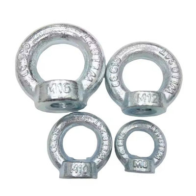 Dobra cena. Carbon Steel DIN582 Eye Bolt Eye Nut Lifting Ring Bolt M6-M100 with Galvanized Finish w Internecie