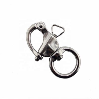 Dobra cena. DEE SHACKLES European Type 316 Stainless Steel Swivel Round Eye Quick Release Snap Shackle w Internecie
