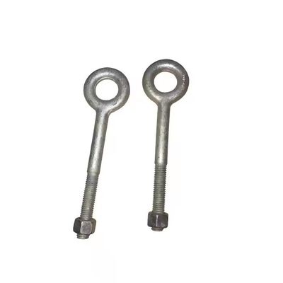 Dobra cena. Galvanized Carbon Steel Galvanized Forged Regular Nut Eye Bolt G291 Lifting Eyebolt w Internecie