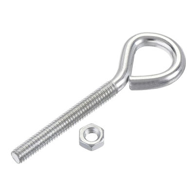 Dobra cena. OEM Accepted Stainless Steel Eye Bolt Screw with Nut Benefit w Internecie