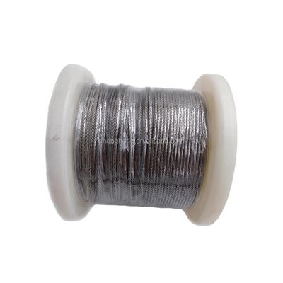 Dobra cena. 1x7 Inox Cable Rope Wire Stainless Steel Wire Rope 1.5mm 2mm 3mm 4mm Si Content % 0.1 AISI304 AISI316 SUS304 SUS316 w Internecie