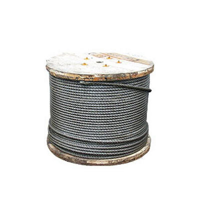 Dobra cena. 26mm Kabel stalowy 6x37 FC 6x37 IWRC Liny stalowe Liny stalowe niezamrożone Liny stalowe Liny drutowe Jasne Liny drutowe z zaawansowaną technologią w Internecie