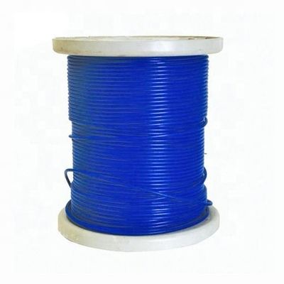 Dobra cena. Stal o zimnej pozycji 1x7/1x19/1x37 Kolory Powłoka PVC Zgalwanizowana linia stalowa OEM dla specjalnych w Internecie