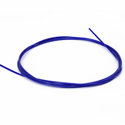 Dobra cena. Plastic Coated galvanized Colorful PVC Coated Steel Wire Rope 1*7 7*7 7*19 Cable rope for Bending Construction w Internecie