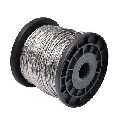 Dobra cena. Stal 316 Gatunek 1x19 Konstrukcja SS Kabel ze stali nierdzewnej Lina 0,9mm Kabel Inox 1x19 Lina stalowa nierdzewna w Internecie