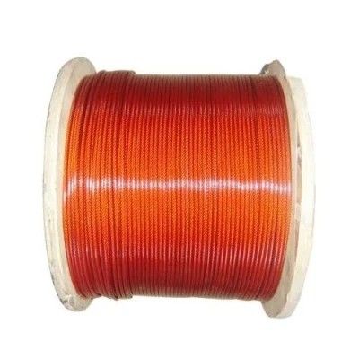 Dobra cena. Galwanizowane 1*19 Wysokiej wytrzymałości na rozciąganie PVC Nylon powlekany w Internecie