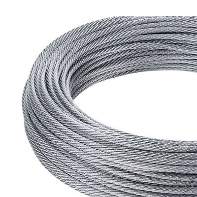 Dobra cena. Niestopniowe galwanizowane 8 mm 10 mm 12 mm elastyczne liny stalowe, linia drutowa, kabel węglowy, stalowy, do zastosowań przemysłowych w Internecie
