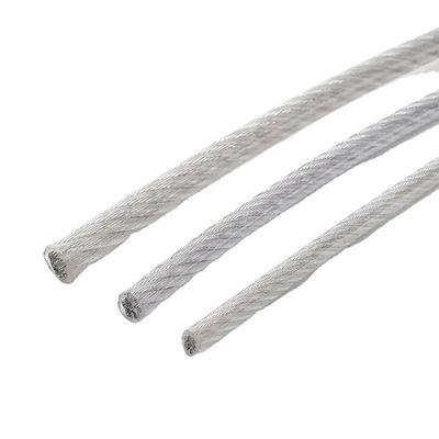 Dobra cena. 7*1 Zgięcie PVC powlekane Galwanizowany Kabel Lotniczy Węzeł stalowy 1x7 1/4