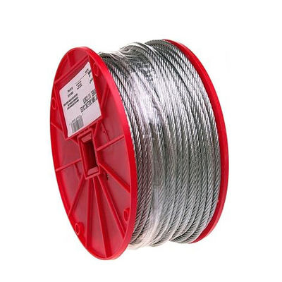 Dobra cena. 7*7 5,0 mm Galwanizowana linia stalowa Galwanizowana linia lotnicza AISI 304 ze stali nierdzewnej w Internecie