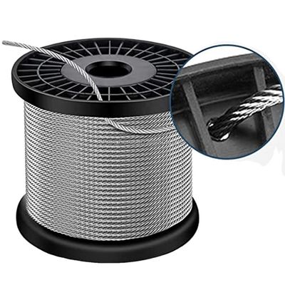 Dobra cena. Liny stalowe AISI304 304L 316 316L, liny stalowe Inox, liny ze stali nierdzewnej SS, 7x7 6x7 FC, lina stalowa nierdzewna do zastosowań morskich w Internecie
