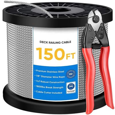 Dobra cena. DIY Deck or Stair Cabling 1/8