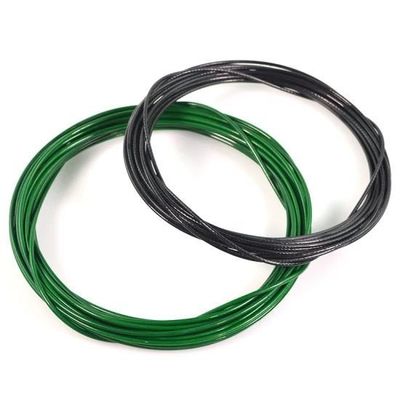 Dobra cena. Stalowa lina 6X7 FC 1,5mm do 2,5mm powlekana PVC/PP/PE do trwałego i wydajnego użytku w ciężkich warunkach w Internecie
