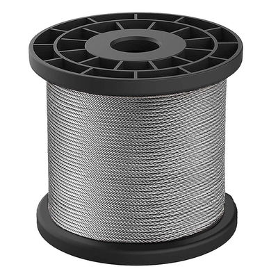 Dobra cena. 7x19 1x19 8mm Kabel SS Kabel 316 304 Włókno ze stali nierdzewnej Linka do balustrady w Internecie