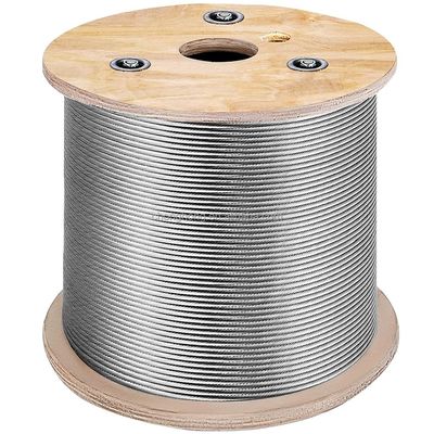Dobra cena. Typ 316 Kable ze stali nierdzewnej do szyn pokładowych 250FT T316 Kable lotnicze 7x7/1x19/7x19 w Internecie