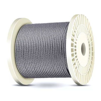 Dobra cena. Stalowe rdzeń 7x7 Stalowe ss Kable Deck Riling Kits Hardware T316 Kabel niestopowy 3/16 Inch Kabel lotniczy 1000FT Włókna ze stali nierdzewnej w Internecie