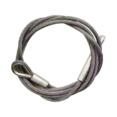Dobra cena. 6X36WS-IWRC Core GSWR Galvanized Steel Wire Rope Lifting Sling with Thimble on Both Ends w Internecie