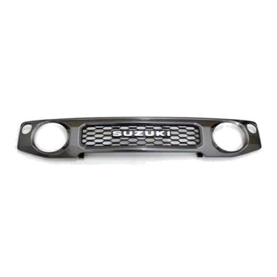 Dobra cena. 2018-2021 SUZUKI Jimny 4x4 Offroad Parts Chrocal Grey Grille Mesh Grill with Letters w Internecie