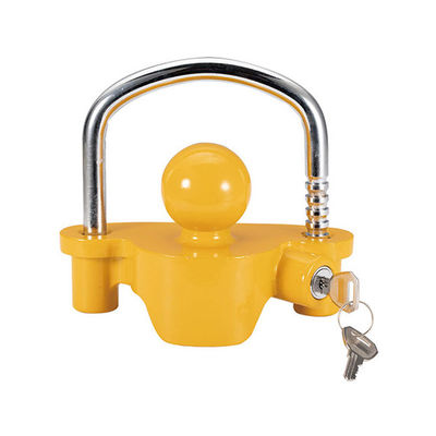 Dobra cena. Trailer Hitch Coupling Ball Lock with Steel Zinc Alloy Copper Finish Material w Internecie
