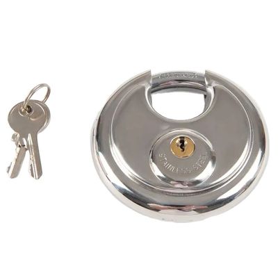 Dobra cena. Stainless Steel 50mm Disc Padlock Hitch Lock for Trailers Spare Parts w Internecie