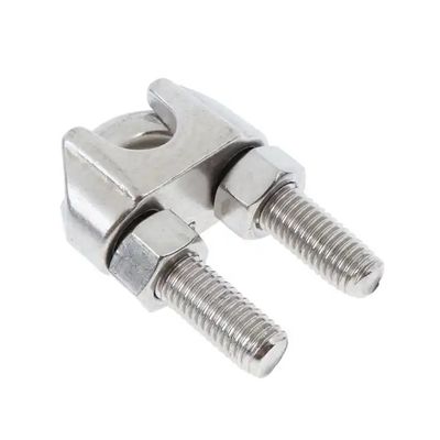 Dobra cena. Adjustable Stainless Steel Wire Rope Clamp Electro Galvanized For Metal Riggings w Internecie