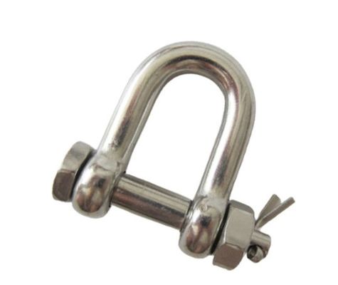 Dobra cena. Wypolerowane wykończenie OEM 304 316 ze stali nierdzewnej Us Bolt Type Chain Shackle D Shackle w Internecie