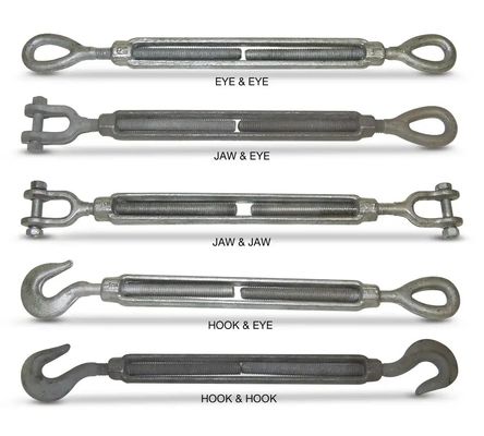 Dobra cena. Corrosion Resistant DIN1480 Grade Stainless Steel Turnbuckle For Different Sizes w Internecie
