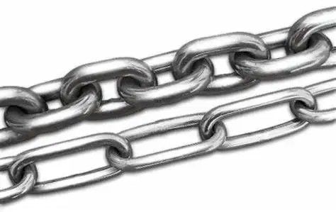 Dobra cena. Self Color Finish Steel Link Chain Stainless Steel Welded Link Chain SUS 316 304 w Internecie