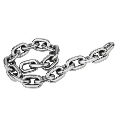 Dobra cena. Stainless Steel Steel Link Chain Welded Boat Anchor Chain Tear Resistance w Internecie