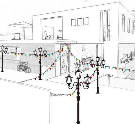 Dobra cena. Zestaw do zawieszania lampy zewnętrznej z ocynkowanym wykończeniem do wieszania huśtawki do jogi i krzesła hamakowego w Internecie