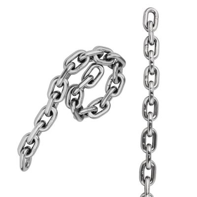 Dobra cena. Polishing Marine Hardware 316 304 Stainless Steel DIN766 Anchor Link Chains for Boat w Internecie